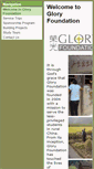 Mobile Screenshot of gloryfoundation.net